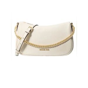 Michael Kors Cream Leather Bag
